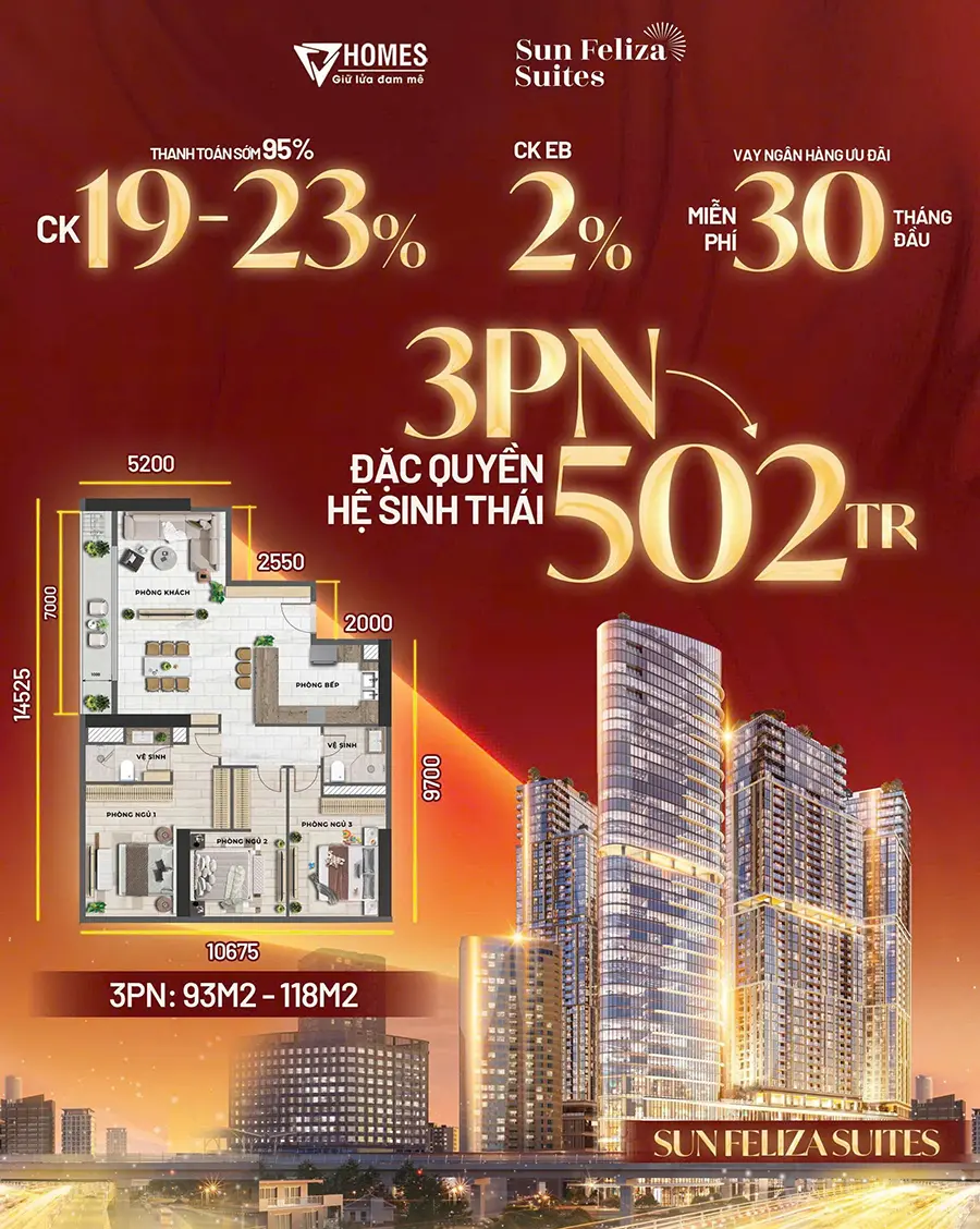 Sun Feliza Suites Cầu Giấy