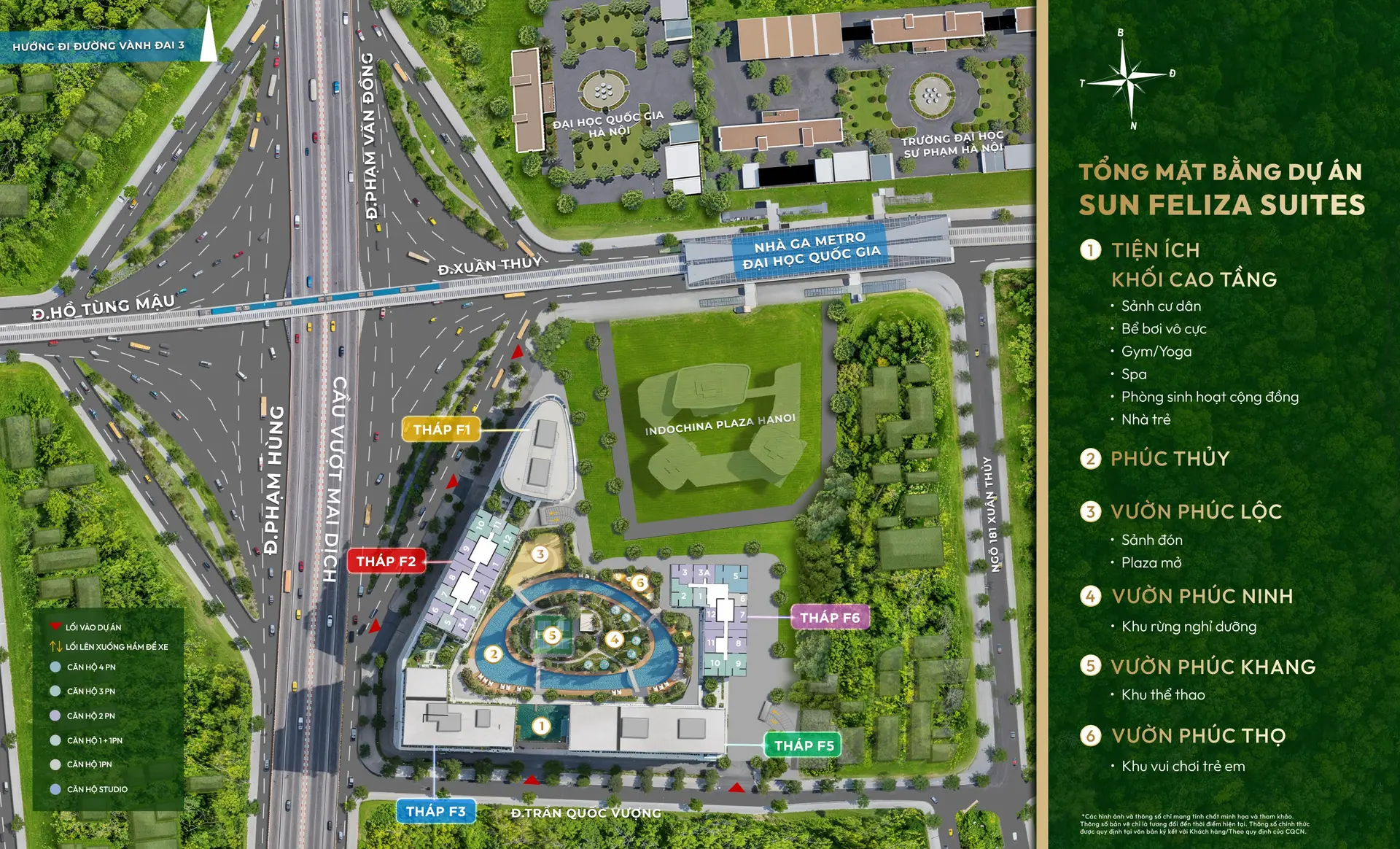 Sun Feliza Suites Cầu Giấy